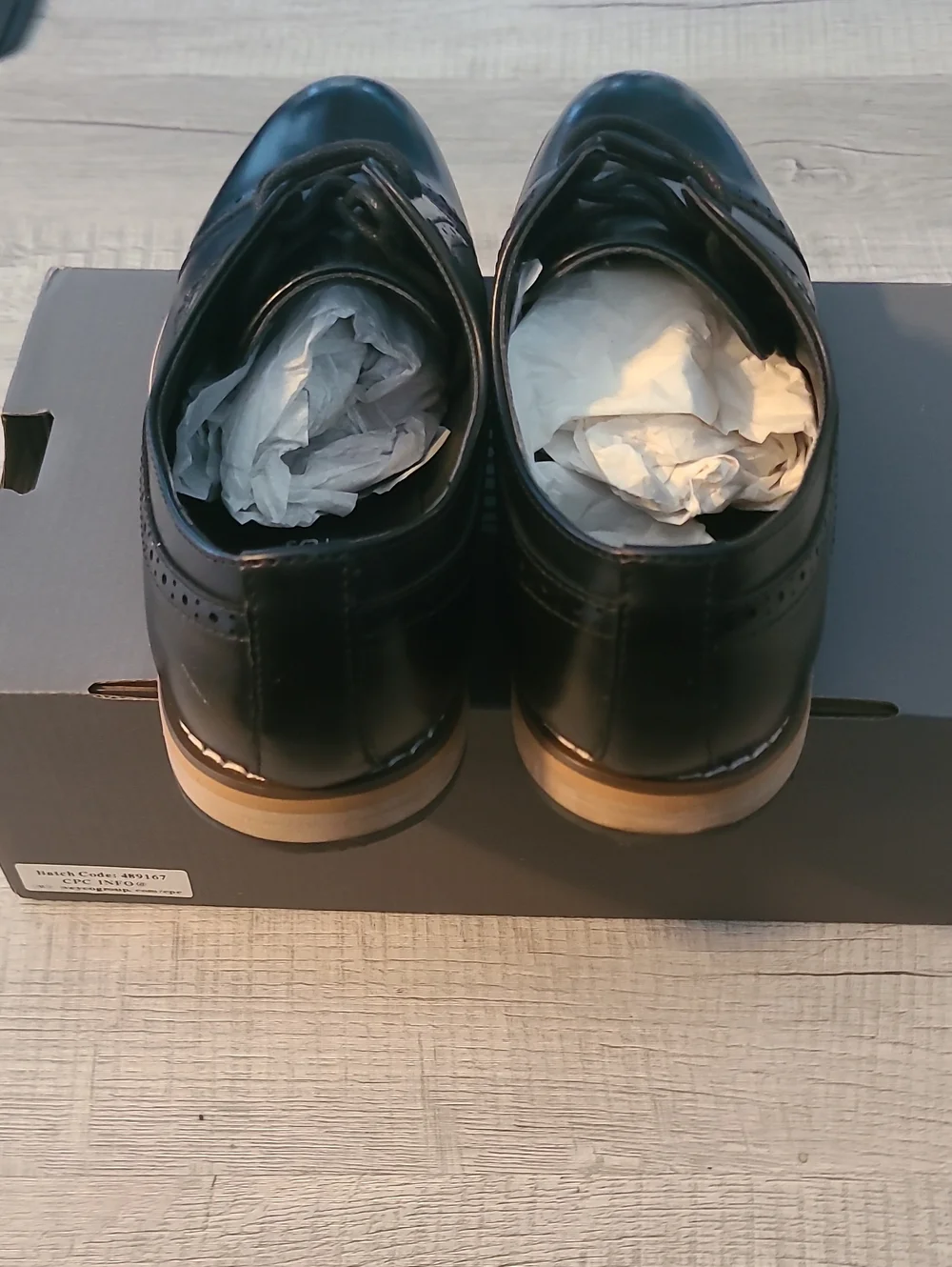 Stacy Adams Boys Black Dress Oxfords